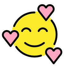 The meaning is smiling face with 3 hearts. Smiling Face With Hearts Emoji Clipart Free Download Transparent Png Creazilla
