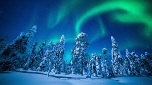 À l'occasion du 75e anniversaire de l'indépendance (1992), une large consultation est lancée pour choisir les sites les plus représentatifs de la finlande, de sa culture, de son histoire. Finlande Hiver Foret Aurores Boreales Hd Paysage Photographie Apercu 10wallpaper Com