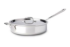 All clad 4 qt saute pan. All Clad Stainless Steel 4qt Saute Pan W Lid Metrokitchen