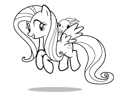 Children draw what they like do what they like. Fluttershy Coloring Pages Best Coloring Pages For Kids