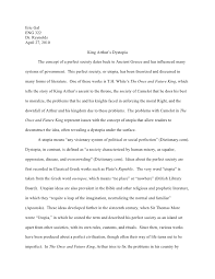 Writing A Dystopian Society Meaning