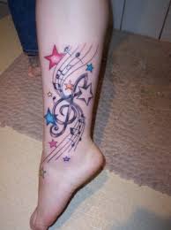 Music notes temporary tattoos i love music tattoo music tattoos music note tattoos body art. 32 Cool Music Note Tattoo Ideas