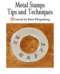 I am taking a little time off to rest and relax. Metal Stamps Tips And Techniques Jewelry Making Journal