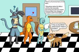 Get inspired by our community of talented artists. The Birthday Party A Pokemon Tf Story Page 6 6 By Ryusuta Fur Affinity Dot Net