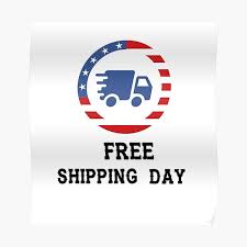On this day, thousands of online retailers, both large and small. Free Shipping Posters Redbubble