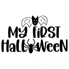 All free files are for personal use only. 32 Baby First Halloween Digital Download Svg Dxf Png Cutting File 11 First Halloween Svg Pictures