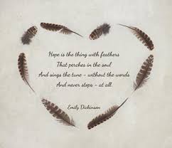 Birds Of The Same Feather Quotes Feathered Nest Of Hope Bird Feather Nest Art Jewelry Decor Hope Is The Thing With Feathers Quote Posters Hope Is The Thing With Feathers Cool Words