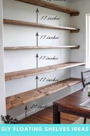 Diy Floating Shelves How To Build A Floating Shelf Bookshelves Diy Floating Shelves Diy Diy Shelves Easy
