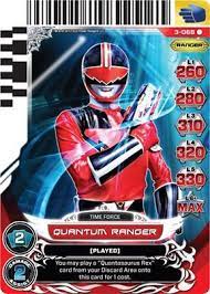 Universe Of Hope Power Rangers Action Card Game Series Three Power Rangers Power Rangers Time Force Ranger