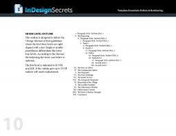 Composing a chicago style research paper outline. Indesign Template Essentials Bullets Numbering Creativepro Network
