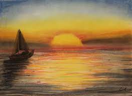 reflets ensoleilles dessiner au pastel sec dessin soleil coloriages de crayola chat