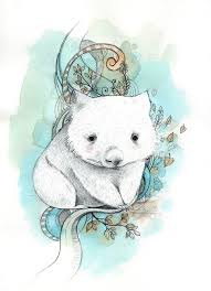 February Art Roundup Princesses Wombats Robots More Realistische Zeichnungen Zeichnungen Tierkunst