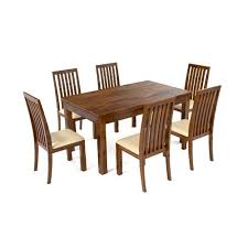 You'll enjoy it's quality & authenticity at every family dinner, romantic date night, and lively dinner party. Solid Wood Modern Wooden Dining Table Chair Set Rs 20000 Piece Akshay Furniture Id 16685709797