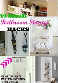16 Bathroom Hacks And Best Bathroom Storage Ideas For Small Spaces Bathroom Storage Fun Bathroom Decor Small Bathroom Storage Solutions