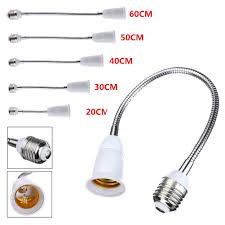 Led Light Bulb Lamp Holder E27 Flexible Extension Adapter Converter Screw Socket Light Bulb Lamp Led Light Bulb Lamp Holder
