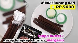 Cara membuat kue modal 5000. Hanya Modal Rp 5000 Bisa Buat Churros Milo Enak Resep Mudah Youtube