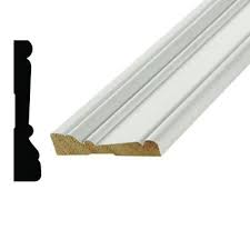 Alexandria Moulding 3 4 In X 3 7 16 In Primed Finger Jointed Pine Stafford Casing Home Depot Moldings And Trim Mouldings
