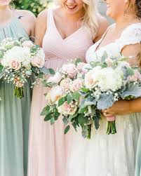 Inspiration for your spring wedding colors. Spring Wedding Color Ideas David S Bridal Blog