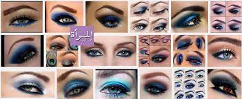 6 خطوات بسيطة للحصول على مكياج عيون أزرق ملكي إليك halloween face makeup makeup face makeup