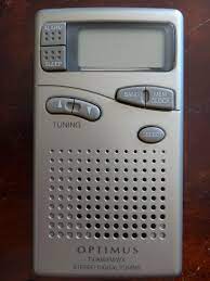Optimus Am Fm Weather Stereo Receiver Digital Pocket Radio 12 797 W Alarm Pocket Radio Radio Old Radios
