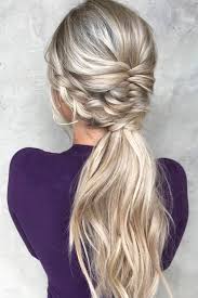 39 Totally Trendy Prom Hairstyles For 2020 To Look Gorgeous Braids For Long Hair Long Hair Wedding Styles Bridesmaid Ponytail