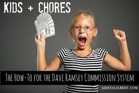 How To Run Dave Ramseys Chore System For Kids Krista