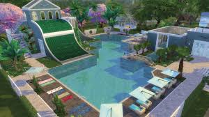 Une Piscine Les Sims 4 Construction Youtube