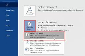 Being the mac user you just need to press the g and then click on the. How To Completely Delete Personal Metadata From Microsoft Office Documents
