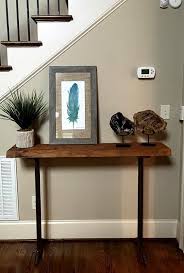 Narrow Console Table Reclaimed Wood Table Accent Table Long Etsy Narrow Console Table Long Sofa Table Entry Hall Table