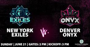 Denver Onyx vs NY Exiles