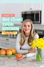 Maybe you would like to learn more about one of these? Kitchen Cleaning Checklist Deep Clean The Kitchen One Lovely Life