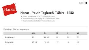 31 Inquisitive Hanes T Shirts Size Chart