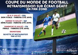 Le tirage au sort des groupes de la coupe du monde 2018 avec tête de série sera effectué au mois de décembre 2017. Coupe Du Monde Diffusion De La Demi Finale France Belgique Sur Grand Ecran A Champagnole Voix Du Jura