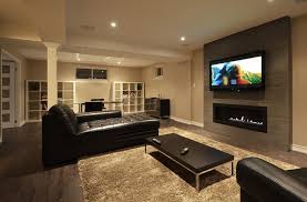 Painting the basement bedroom is all about ensuring that those sleeping there feel as secure and relaxed as they do when sleeping in one of the other creating a modern basement bedroom is well worth the added effort and time you put into it. Open Concept Finished Basement Modern Basement Basement Design Finishing Basement