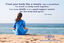 If and when you understand your body then you will respect it. Quotes About Your Body Is A Temple 35 Quotes