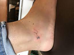 Before you start to tattoo yourself, you need to sterilize the needle and the thread. Needle And Thread