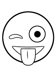 Ausmalbilder Emoji Wink 394852948535 Einfache Niedliche Zeichnungen Ausmalbilder Emoji