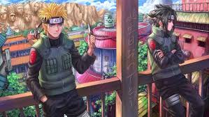 Naruto And Sasuke As Jonin Personajes De Naruto Wallpapers Naruto Arte De Naruto
