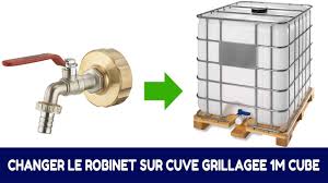 Cuve ibc 1000l leboncoin : Comment Remplacer Le Robinet D Origine D Une Cuve De Recuperation D Eau 1000l Youtube