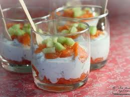 Verrines Fraiches Au Saumon Recette Ptitchef Recette Recette Recette De Verrine Facile Saumon