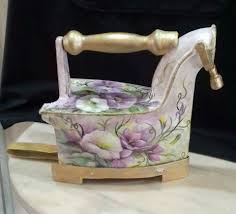 Ferro Antigo Pintado E Com Decoupage Decoupage Artesanato Trabalhos Manuais