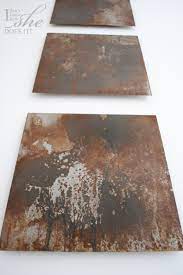Our custom metal wall art is meaningful, exceptional, and photogenic. Rusted Metal Wall Art Crafterholic