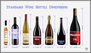 Wine Bottle Sizes Vary A Lot But These Bottle Dimensions Are Pretty Standard For Most In 2020 Wine Bottle Dimensions Wine Bottle Sizes Wine Bottle