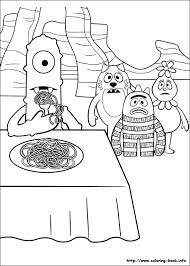 If your child loves interacting. Yo Gabba Gabba Coloring Picture