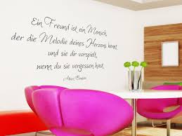 Wandtattoo Ein Freund Ist Ein Mensch Der Die Melodie Deines Herzens Kennt