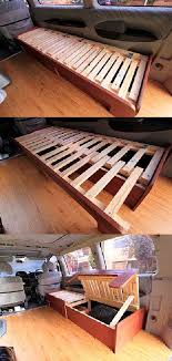 Maybe you would like to learn more about one of these? Expandable Sofa Bed Diy For A Vardo Or Tiny House With Storage Space Beneath Tiny House Furniture Diy Tiny House Tiny House Storage