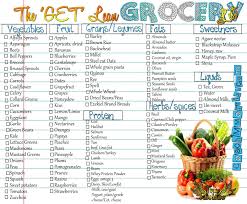 To Insanity Back The Get Lean Grocery List Clean Eating Recipes Healthy Groceries Get Lean