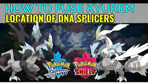 How To Fuse Legendaries Kyurem Black And White In Pokemon Sword And Shield Dna Splicers Location Youtube