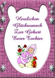 Glückwünsche Zur Geburt Einer Tochter