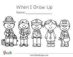 رسومات تلوين للاطفال عن المهن والحرف بطاقات تعليمية بالانجليزية بالعربي نتعلم coloring books coloring pages for kids free printable coloring sheets